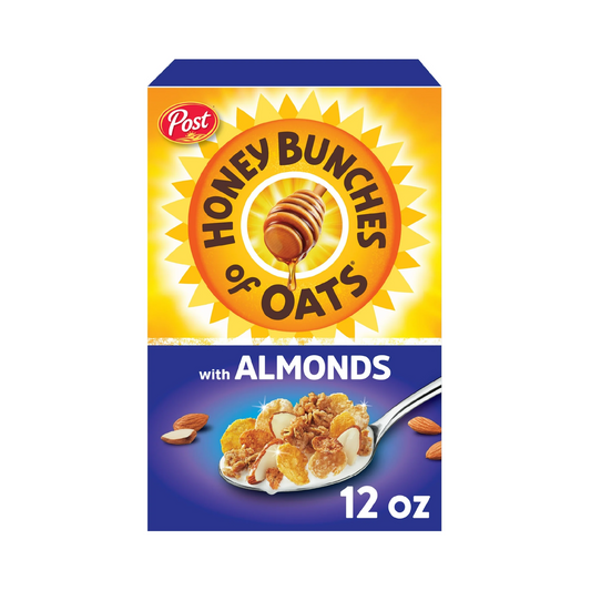 Post Honey Bunches of Oats with Almonds Breakfast Cereal – 340 g
