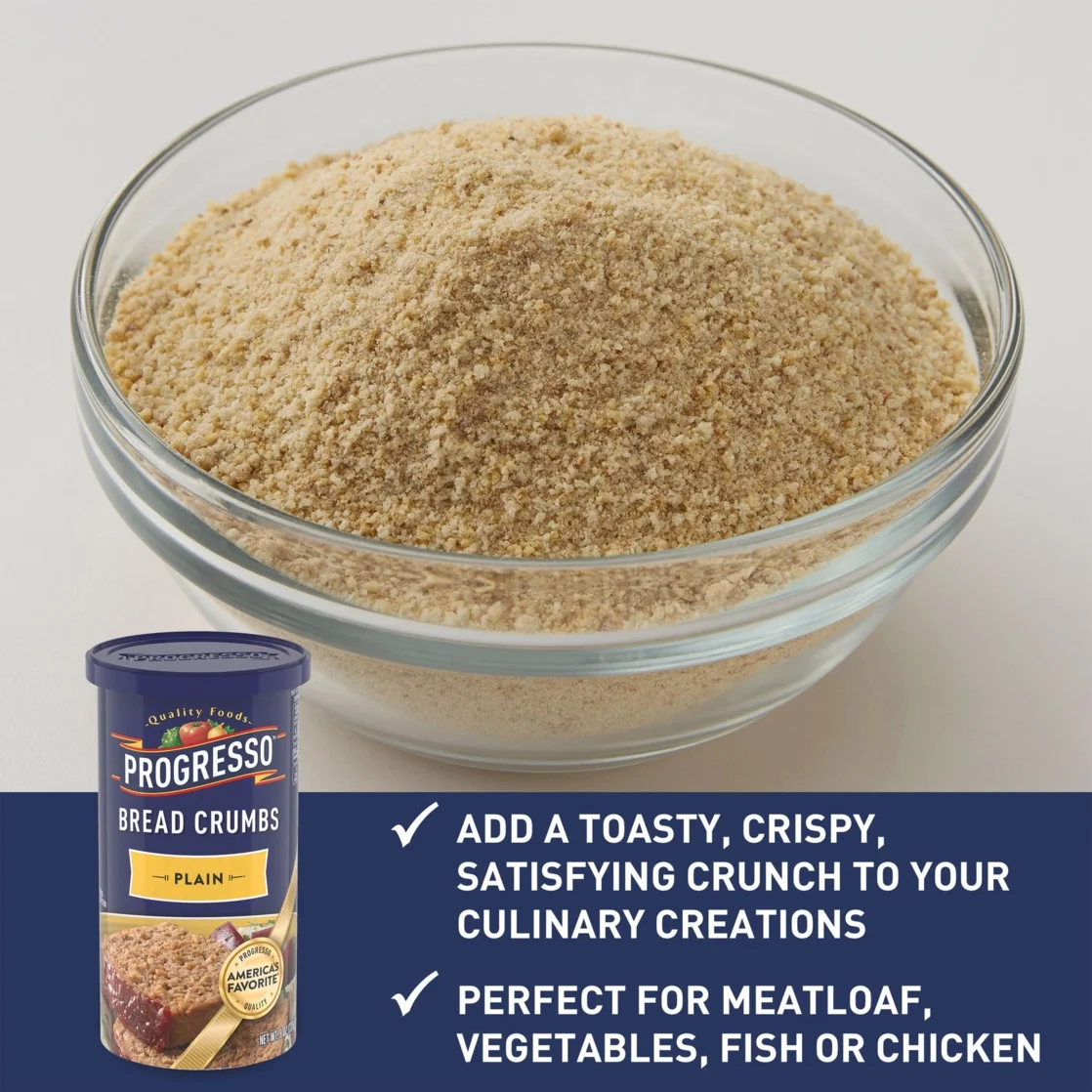 Progresso Plain Bread Crumbs – 226 g