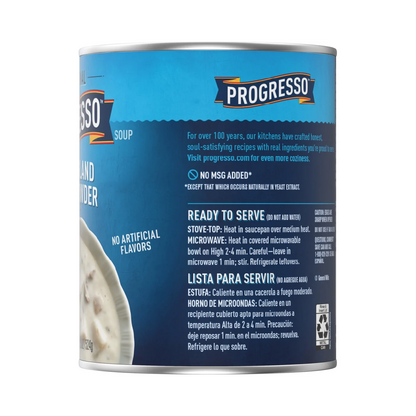 Progresso Traditional New England Clam Chowder Soup – 524 g