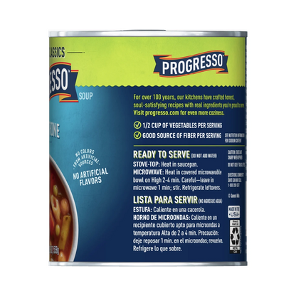 Progresso Vegetable Classics Minestrone Soup – 538 g