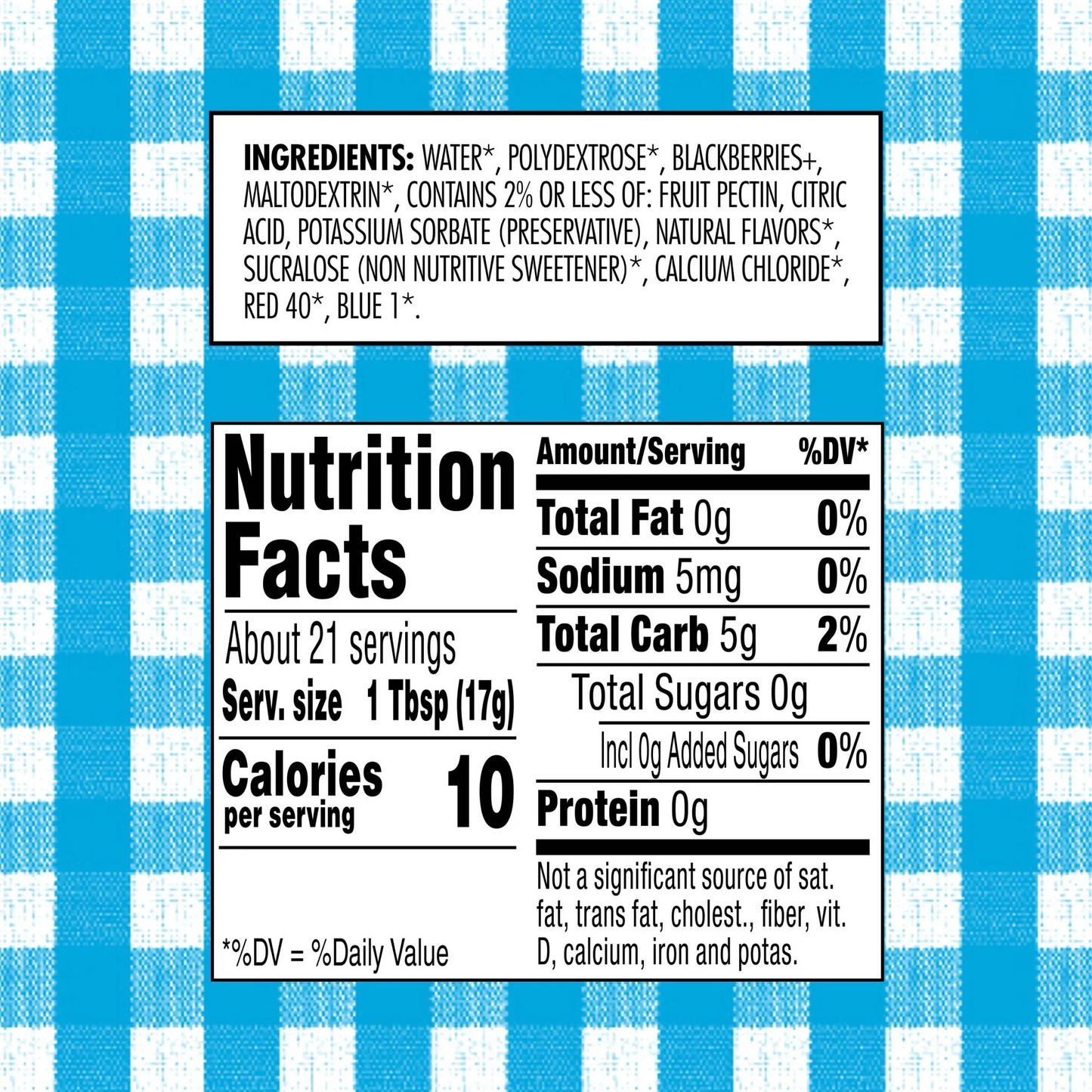 Smucker's Sugar Free Seedless Blackberry Jam – 361.5 g