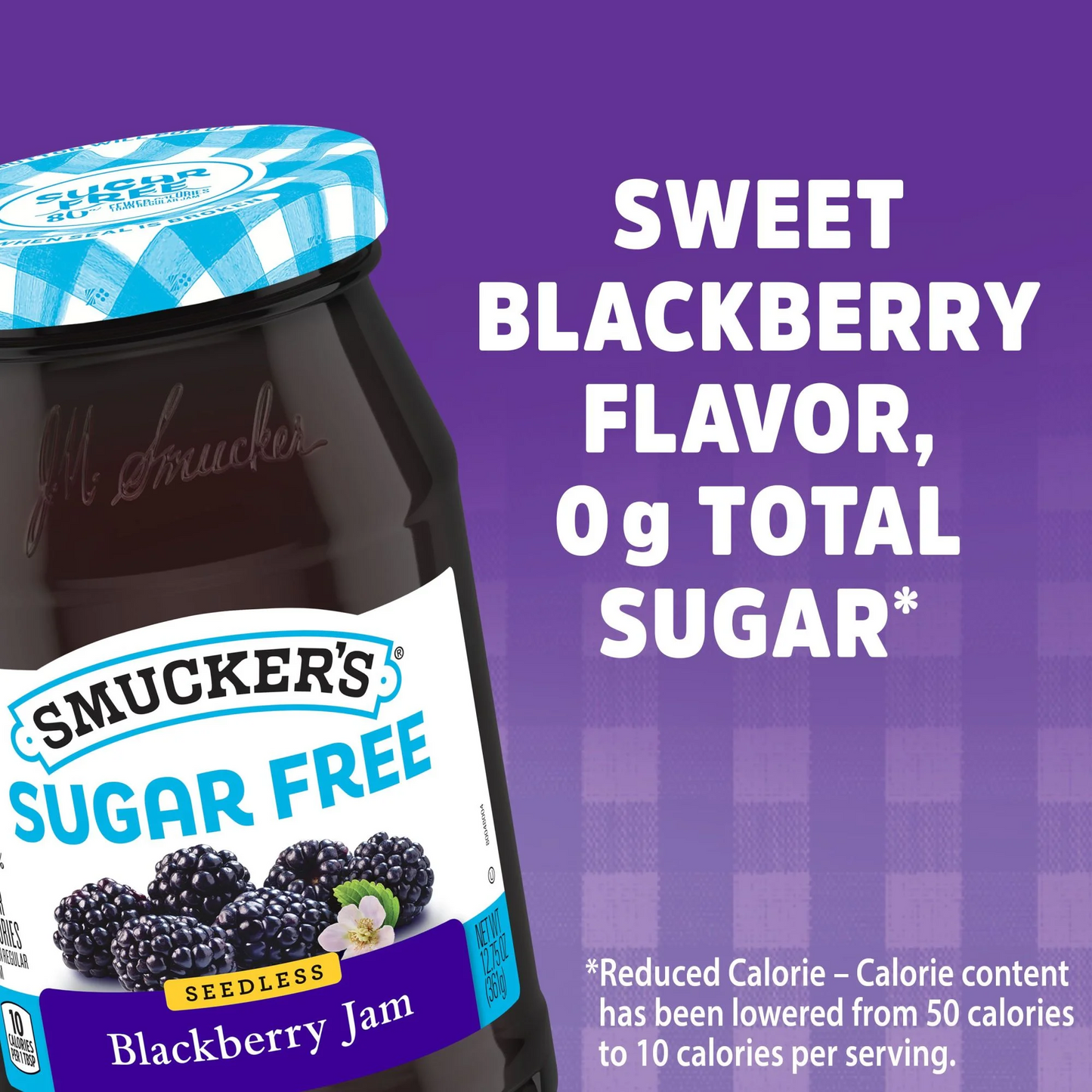 Smucker's Sugar Free Seedless Blackberry Jam – 361.5 g