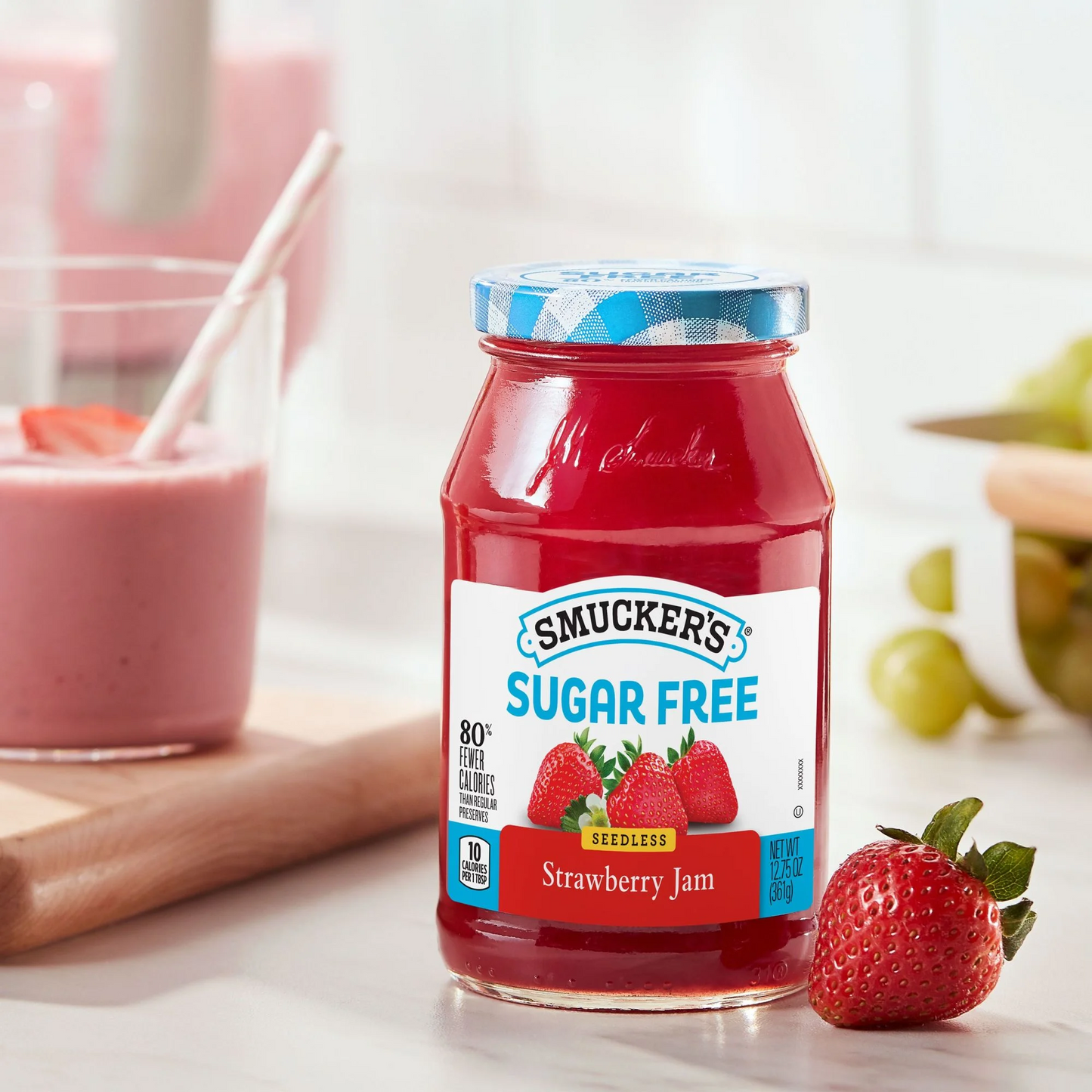Smucker's Sugar Free Seedless Strawberry Jam – 361.5 g