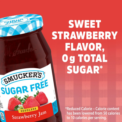 Smucker's Sugar Free Seedless Strawberry Jam – 361.5 g