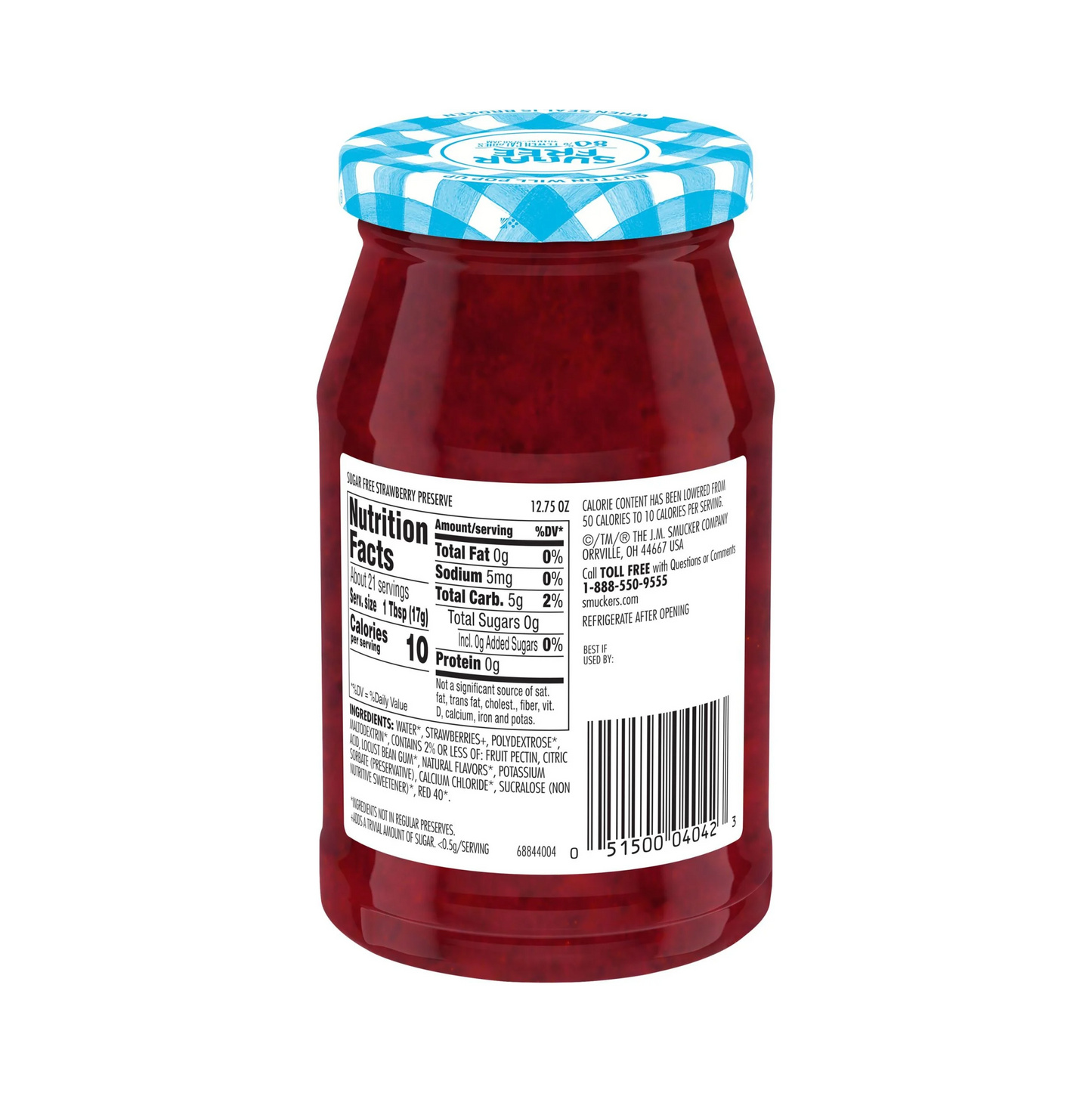 Smucker's Sugar Free Strawberry Preserves – 361.5 g