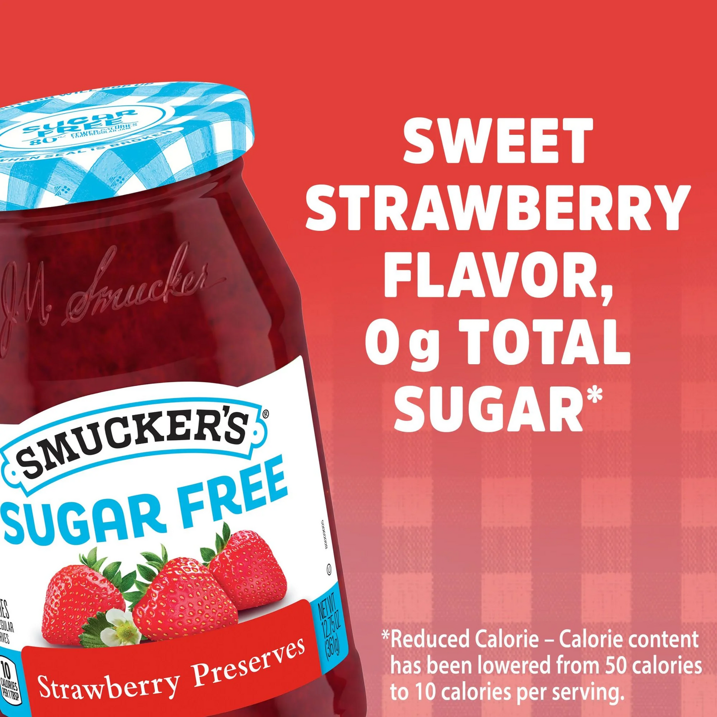 Smucker's Sugar Free Strawberry Preserves – 361.5 g