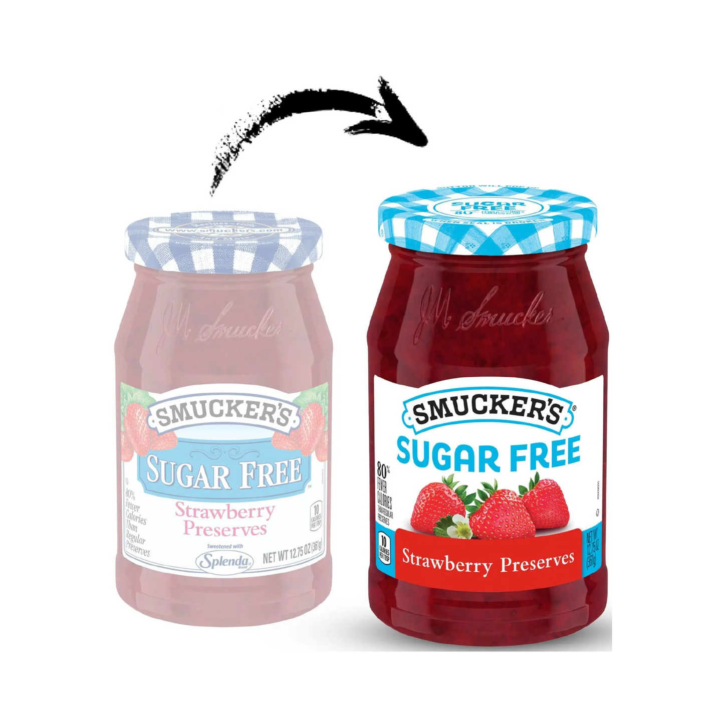 Smucker's Sugar Free Strawberry Preserves – 361.5 g