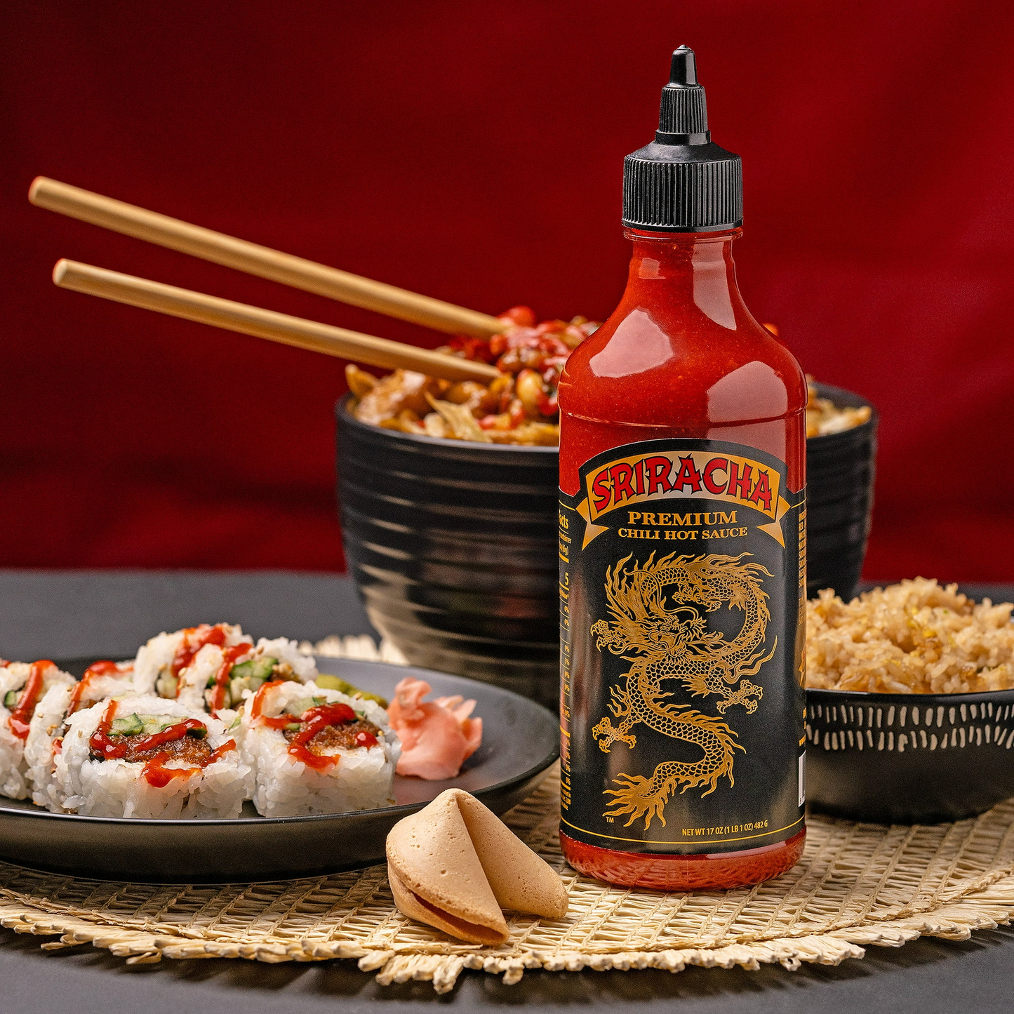 Underwood Ranches Sriracha Premium Chili Hot Sauce – 482 g