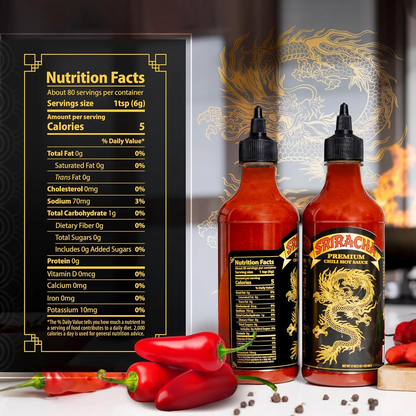 Underwood Ranches Sriracha Premium Chili Hot Sauce – 482 g