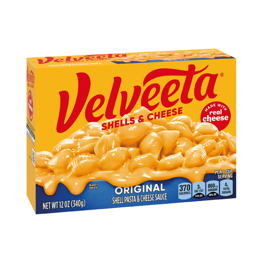 Velveeta Shells & Cheese Original Mac N Cheese Dinner – 340 g