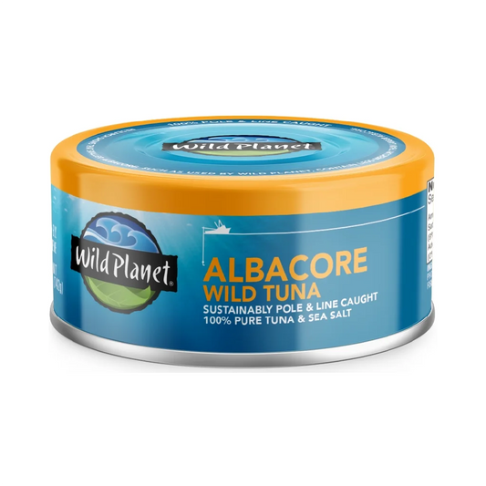 Wild Planet Albacore Wild Tuna with Sea Salt – 142 g