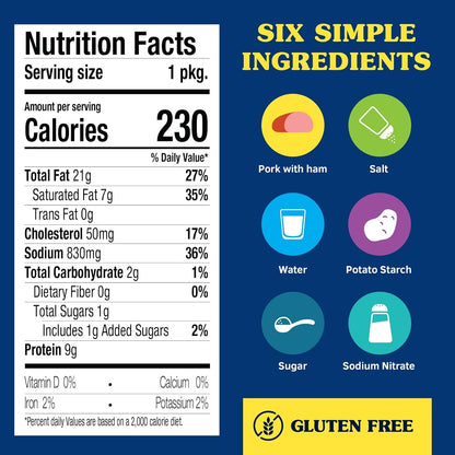 Hormel SPAM Classic Single Pouch Gluten Free – 71 g