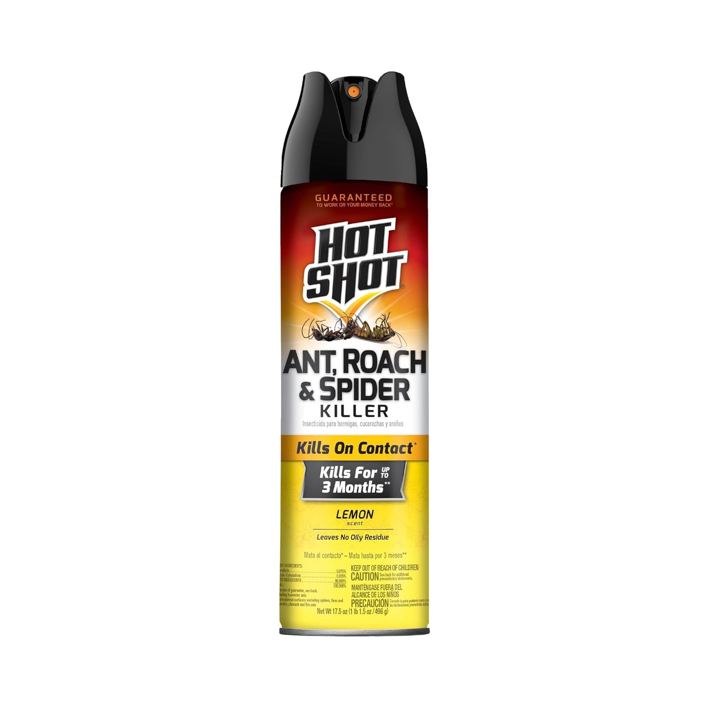 Hot Shot Ant, Roach & Spider Killer Lemon – 496 g