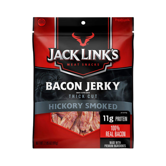 Jack Link's Thick Cut Hickory Smoked Bacon Jerky – 81 g