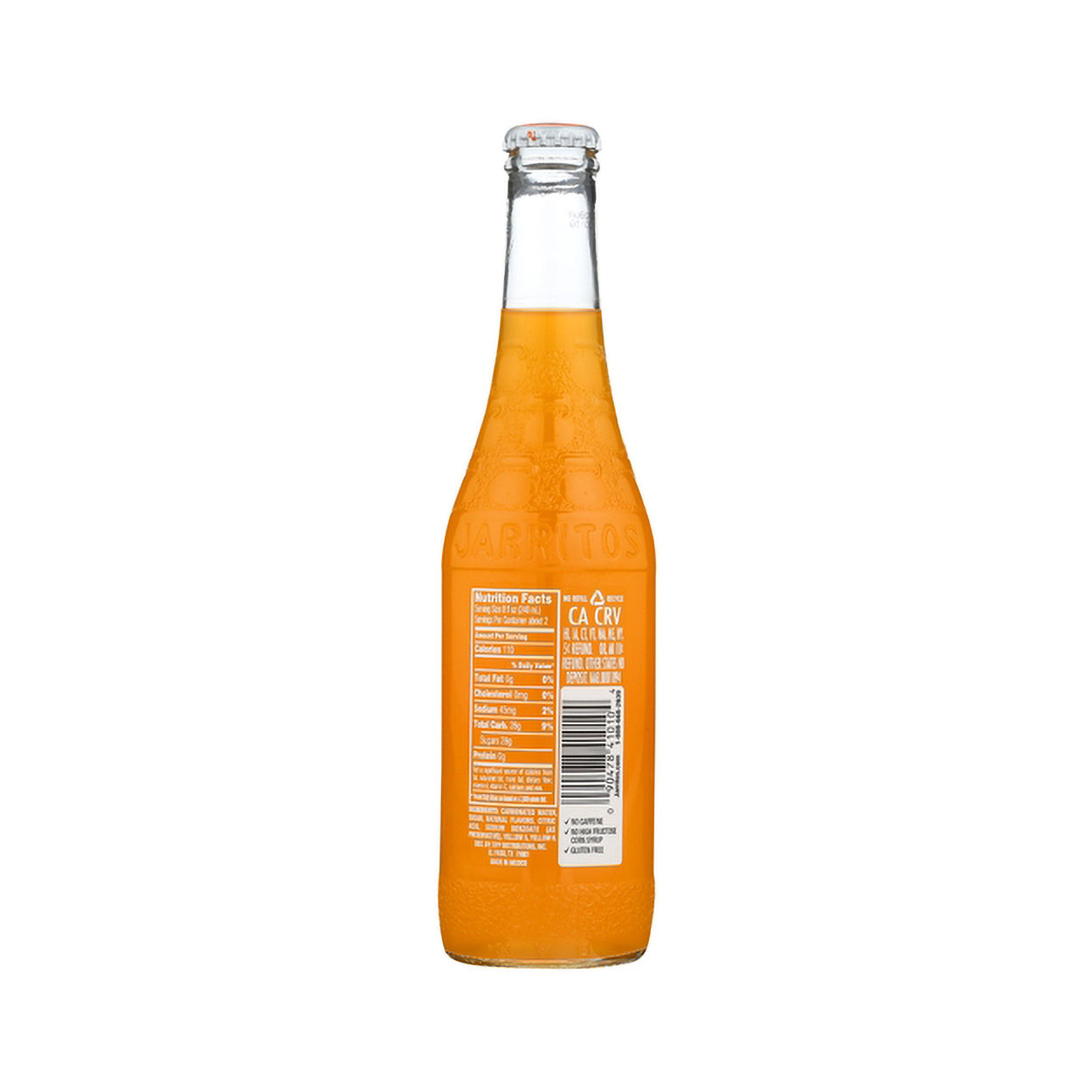 Jarritos Natural Flavour Soda Mango – 370 mL