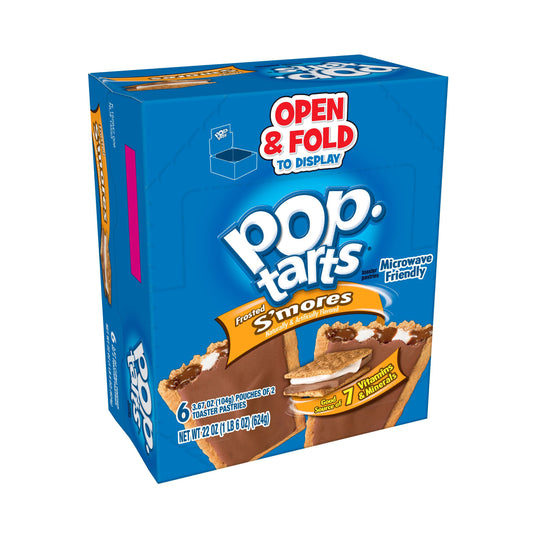 Kellogg's Pop Tarts S'mores Toaster Pastries – 104 g 6 ct