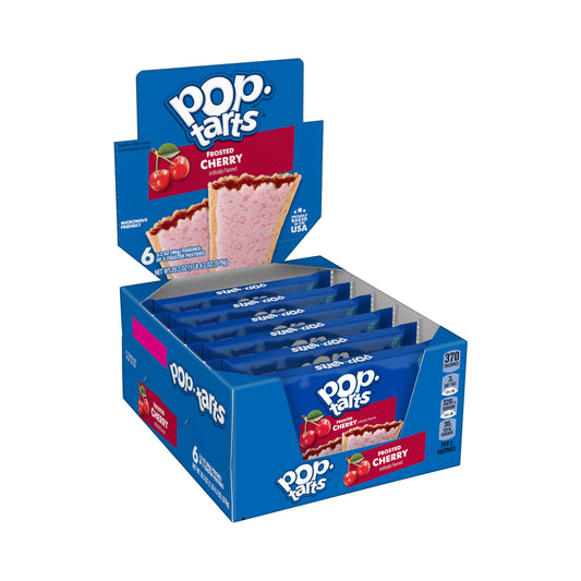 Kelloggs Pop Tarts Frosted Cherry – 104 g 6 ct
