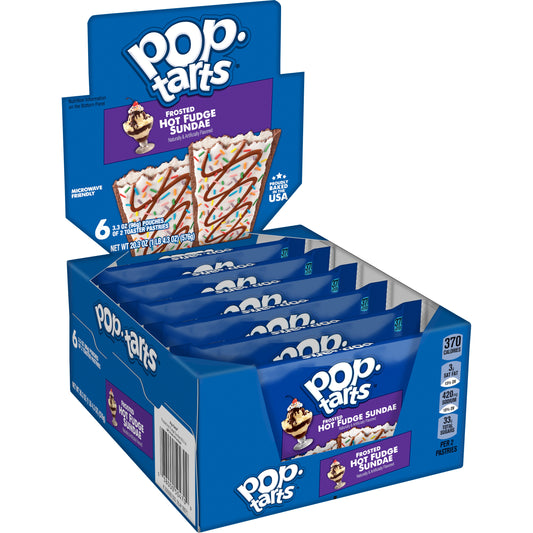 Kelloggs Pop Tarts Frosted Hot Fudge Sundae – 96 g 6 ct