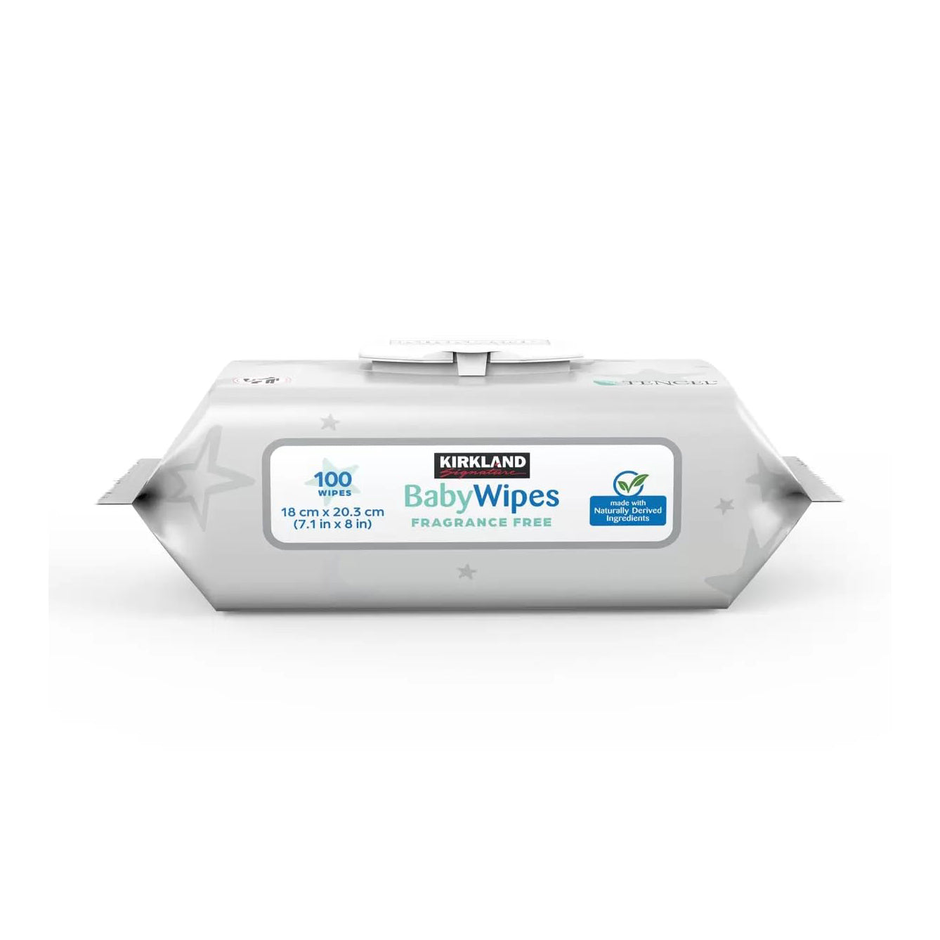 Kirkland Baby Wipes Fragrance Free 18x20.3cm No Flush – 100s