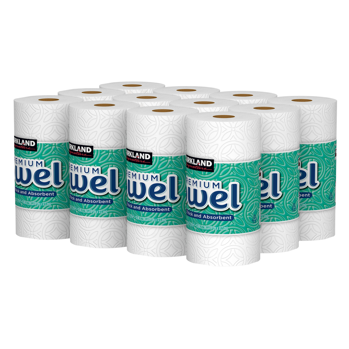 Kirkland Signature 2-Ply Paper Towels – 160 Sheets, 12 ct