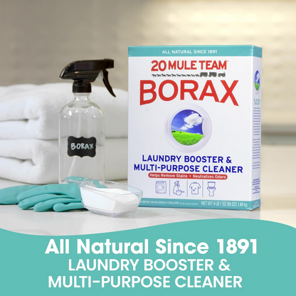 20 Mule Team Borax Laundry Detergent Booster & Multi-Purpose Household Cleaner – 1.84 kg