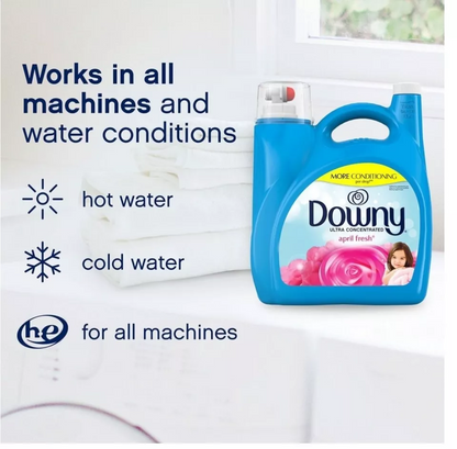 Downy Ultra Concentrated Fabric Conditioner, April Fresh Scent – 5.03 L, 251 loads