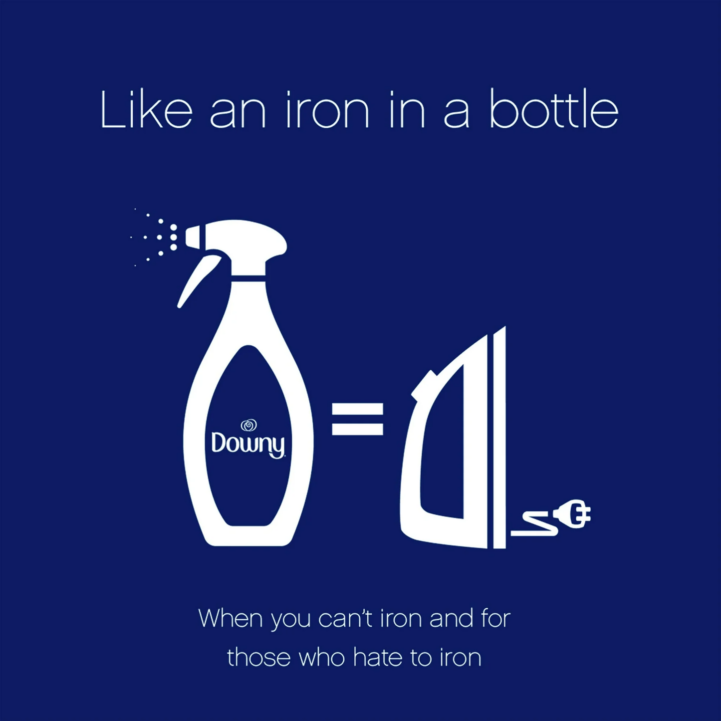 Downy Wrinkle Releaser Fabric Spray, Light Fresh Scent – 1 L