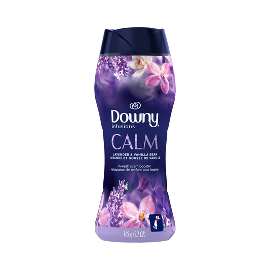Downy Infusions Calm In Wash Scent Booster Beads, Lavender & Vanilla Bean Scent – 162 g