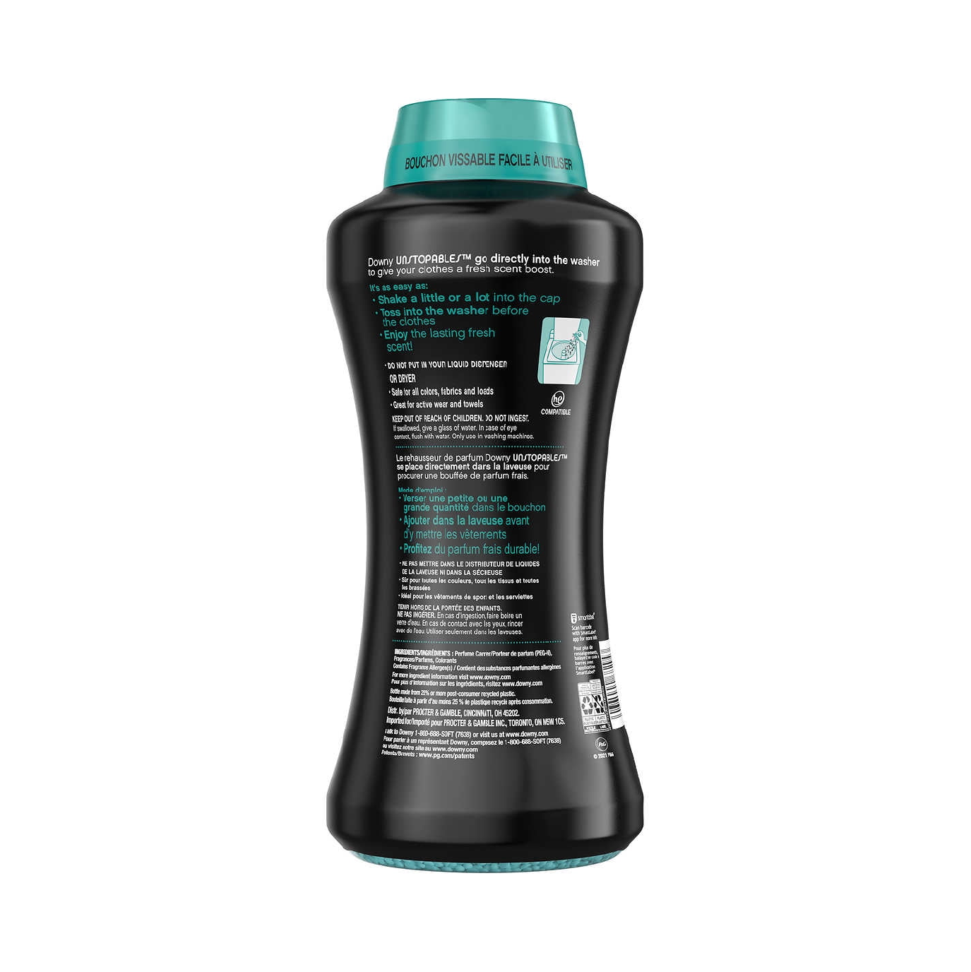 Downy Unstopables In Wash Scent Booster Beads, Fresh Scent – 1.06 kg