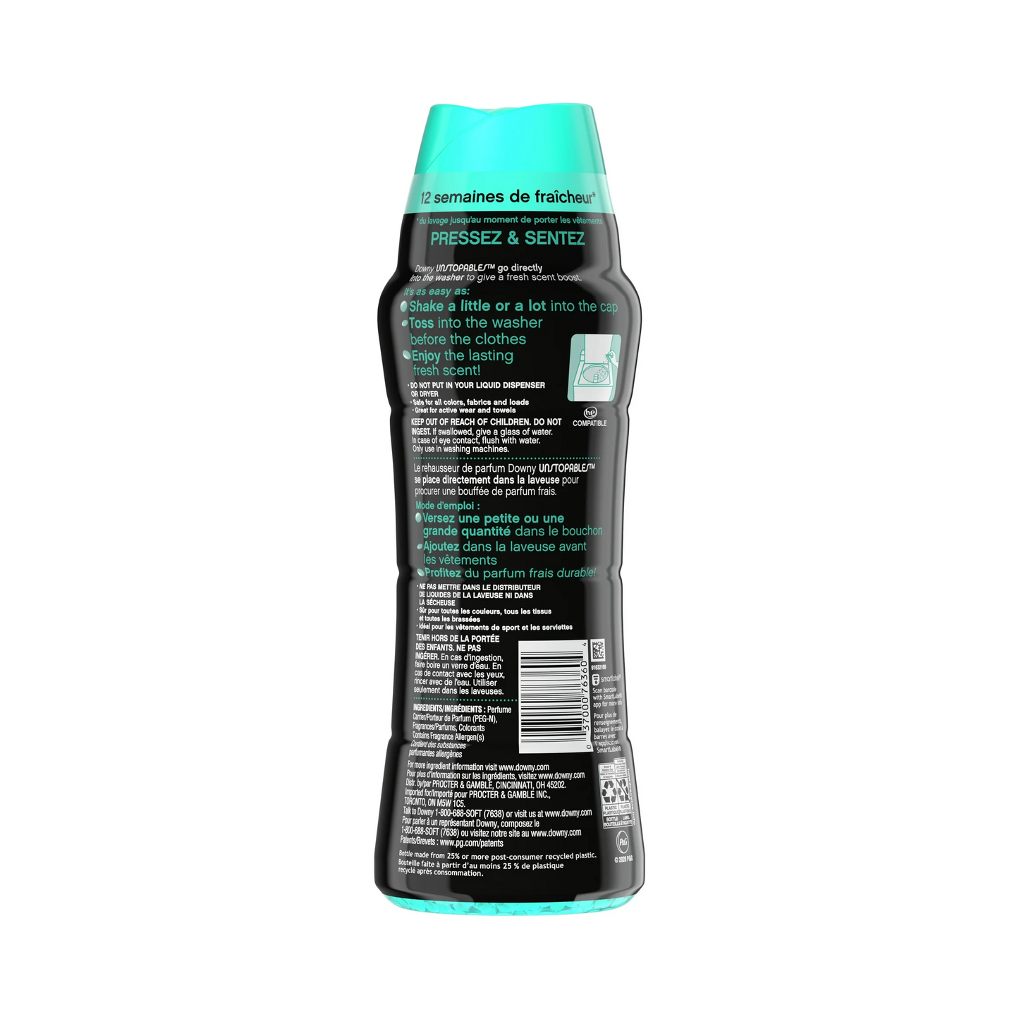 Downy Unstopables In Wash Scent Booster Beads, Fresh Scent – 570 g