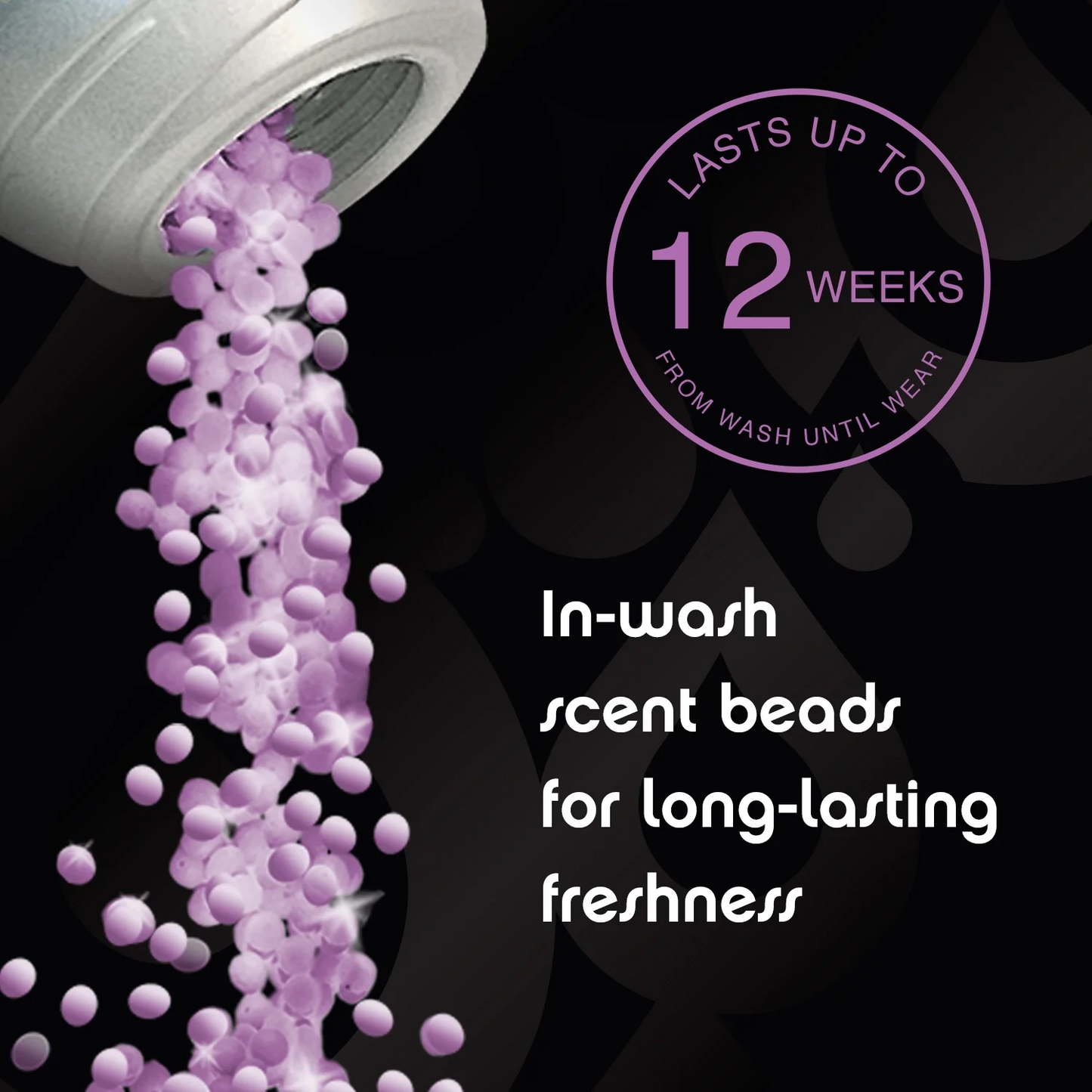 Downy Unstopables In Wash Scent Booster Beads, Lush Scent – 570 g