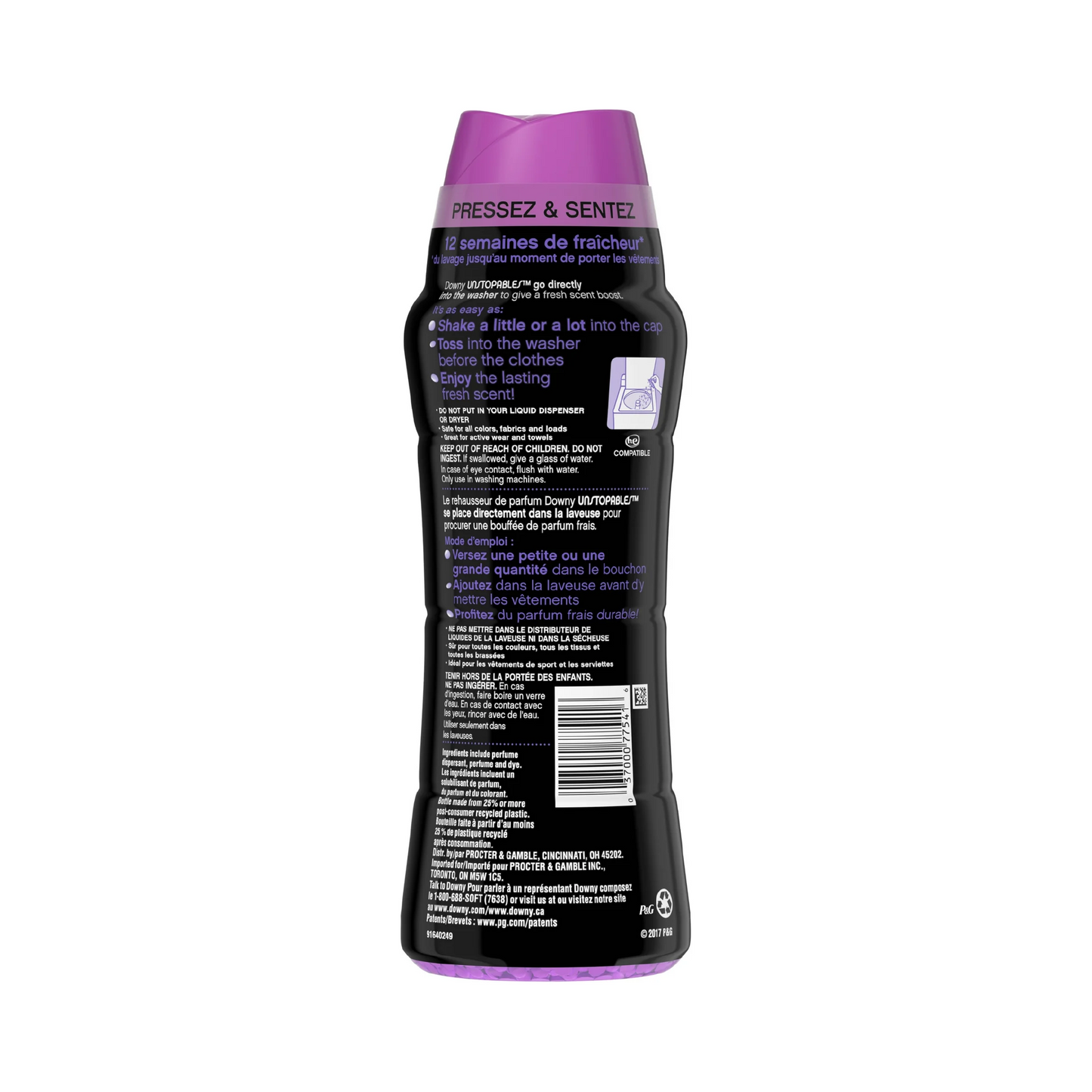 Downy Unstopables In Wash Scent Booster Beads, Lush Scent – 570 g