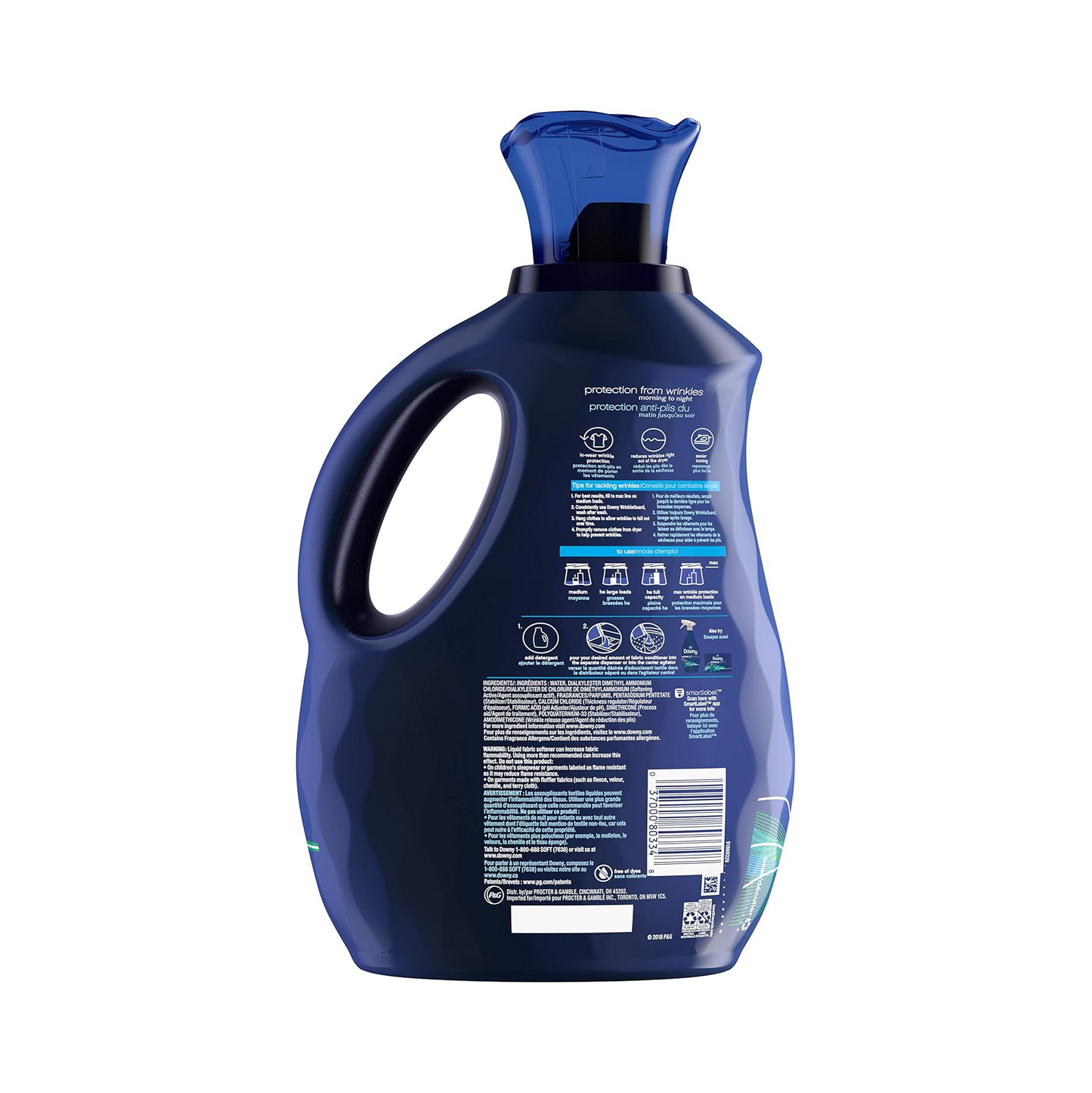 Downy Wrinkle Guard Fabric Conditioner, Fresh Scent – 1.92 L