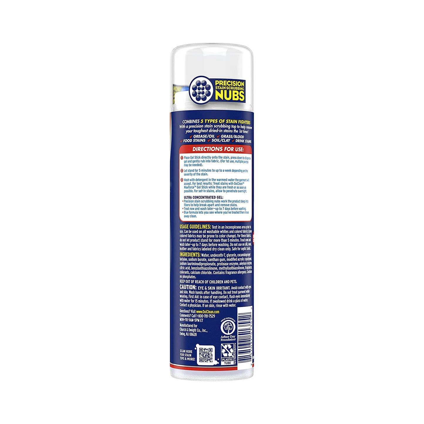 OxiClean Max Force Laundry Stain Remover Gel Stick – 175 g