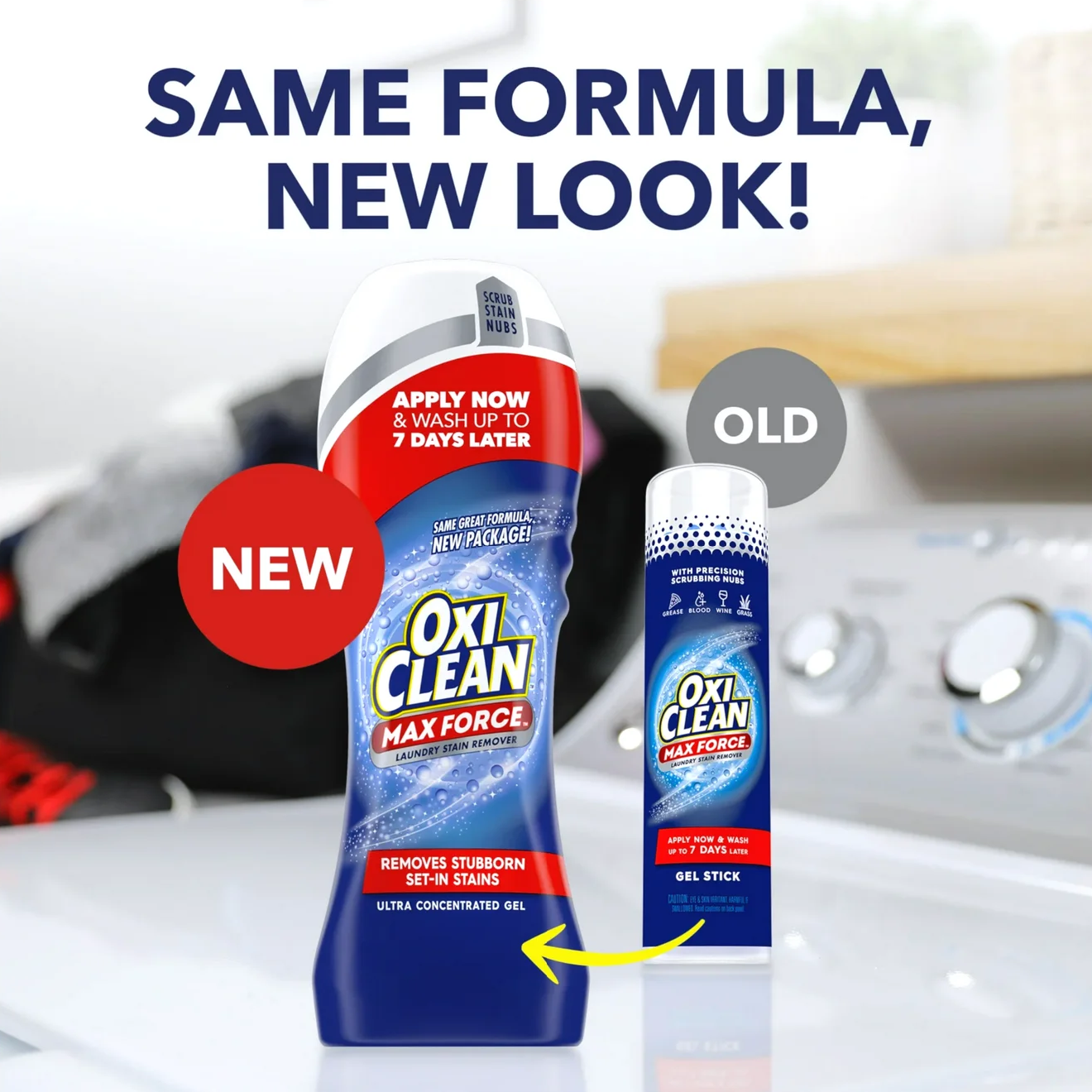 OxiClean Max Force Laundry Stain Remover Gel Stick – 175 g