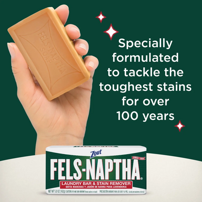 Purex Fels-Naptha Laundry Bar & Stain Remover – 142g