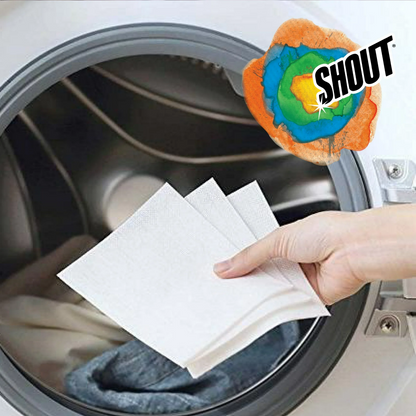 Shout Color Catcher Laundry Dye-Trapping Sheets – 24 ct