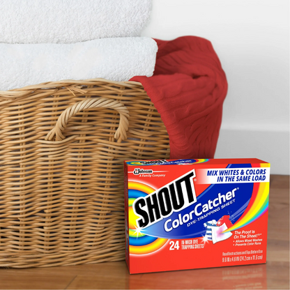 Shout Color Catcher Laundry Dye-Trapping Sheets – 24 ct