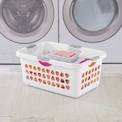 Sterilite Ultra Laundry Basket, White – 71 L