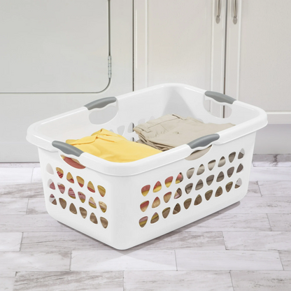 Sterilite Ultra Laundry Basket, White – 71 L