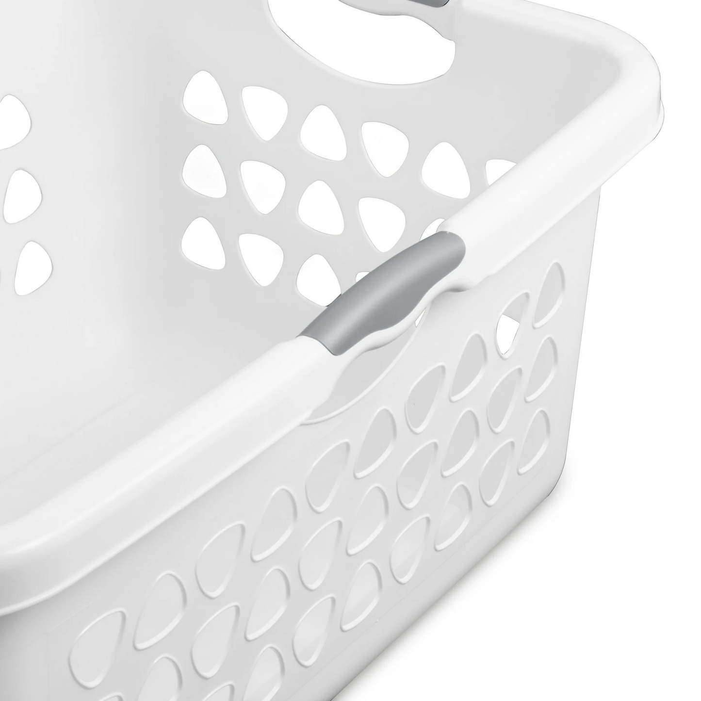 Sterilite Ultra Laundry Basket, White – 71 L