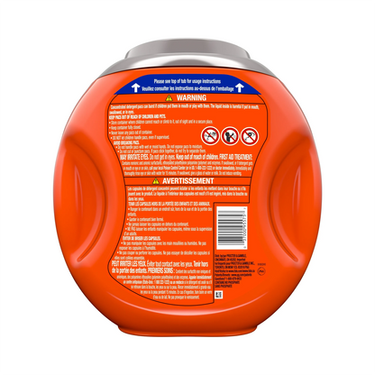 Tide Pods + Febreze 4-in-1 Sport Odor Defense Laundry Detergent Pacs, Active Fresh Scent – 54 ct