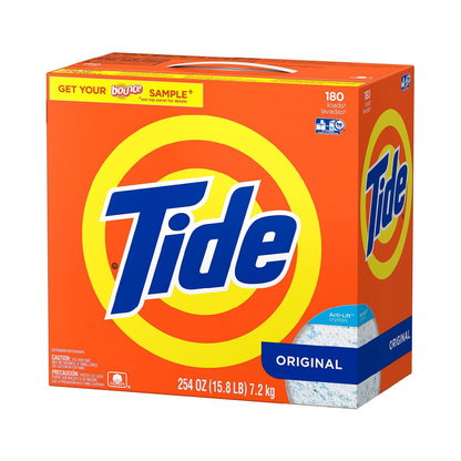 Tide Powder Laundry Detergent, Original Scent – 7.2 kg, 180 loads