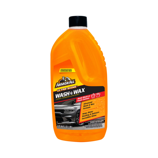 Armor All Ultra Shine Wash & Wax Liquid Car Wash – 1.89 L