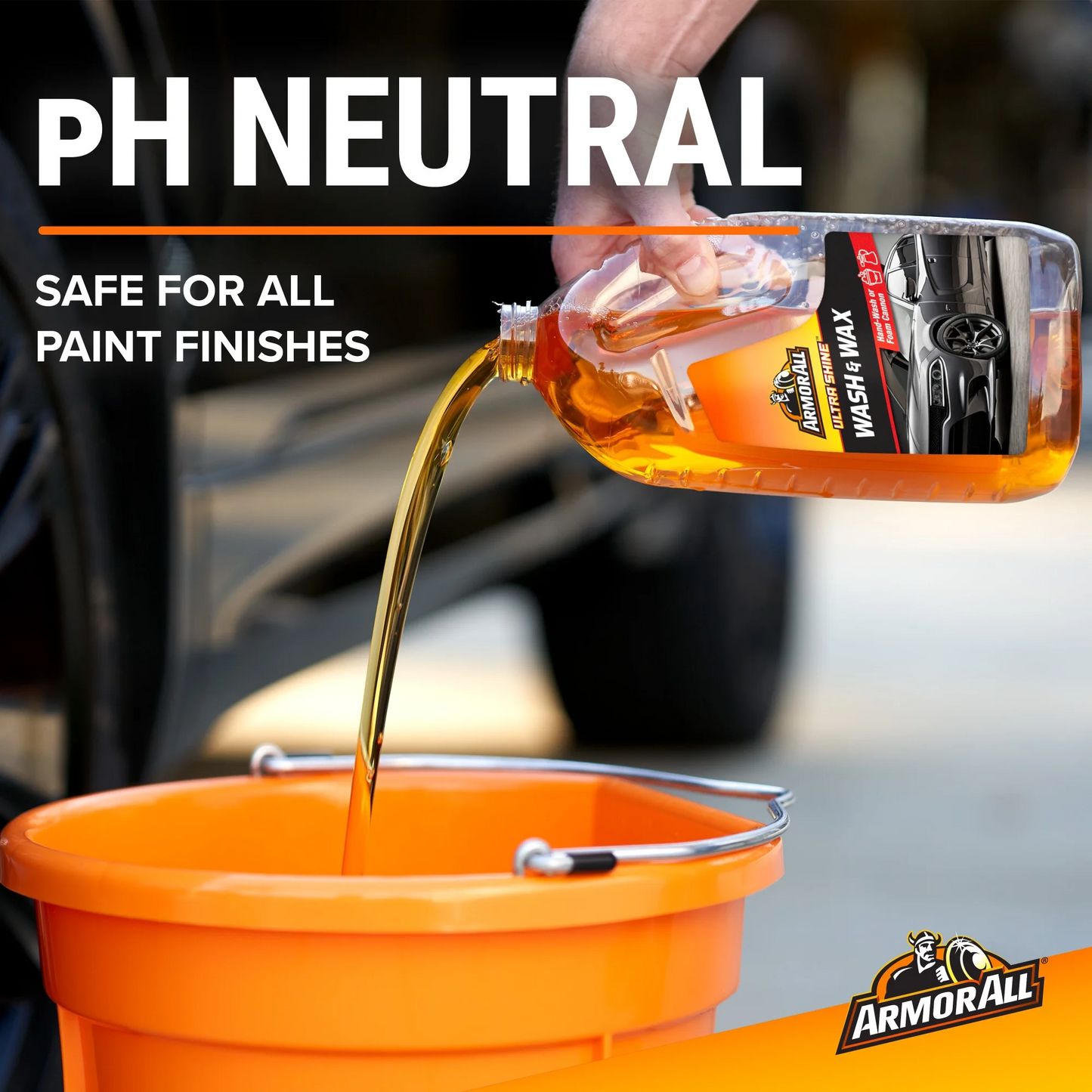 Armor All Ultra Shine Wash & Wax Liquid Car Wash – 1.89 L