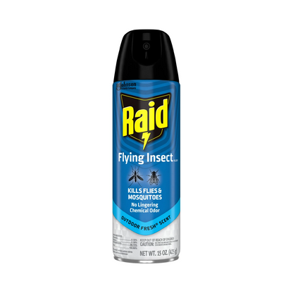 Raid Flying Insect Killer, Outdoor Fresh Scent – 425 g