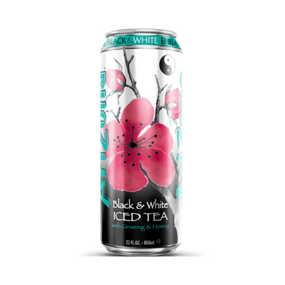 AriZona Black & White Tea – 650 mL