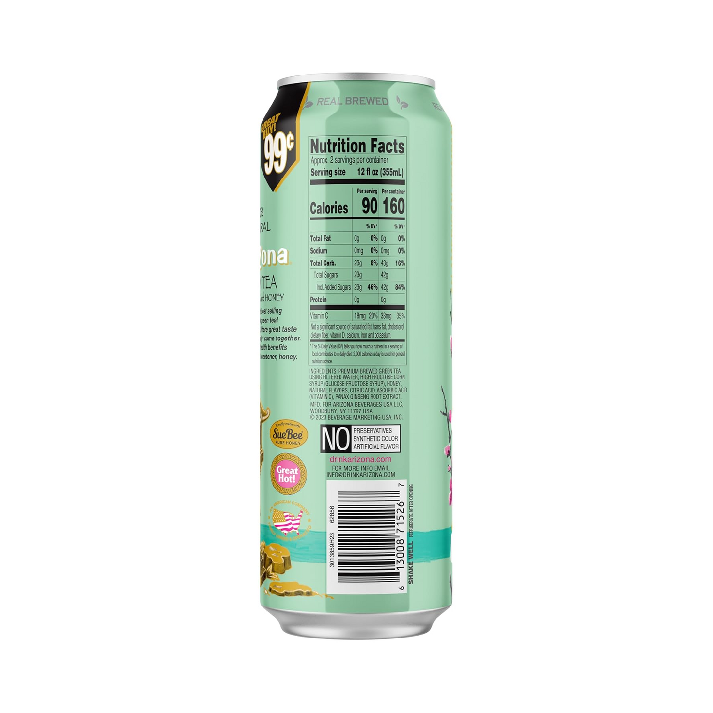 AriZona Green Tea – 650 mL
