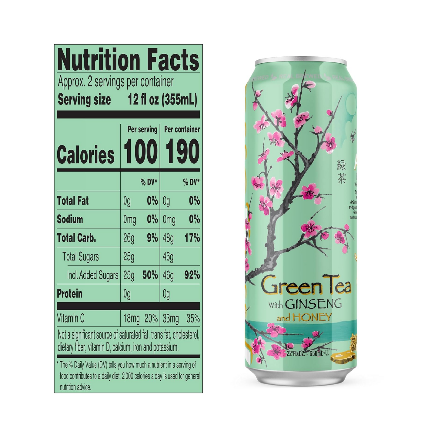 AriZona Green Tea – 650 mL