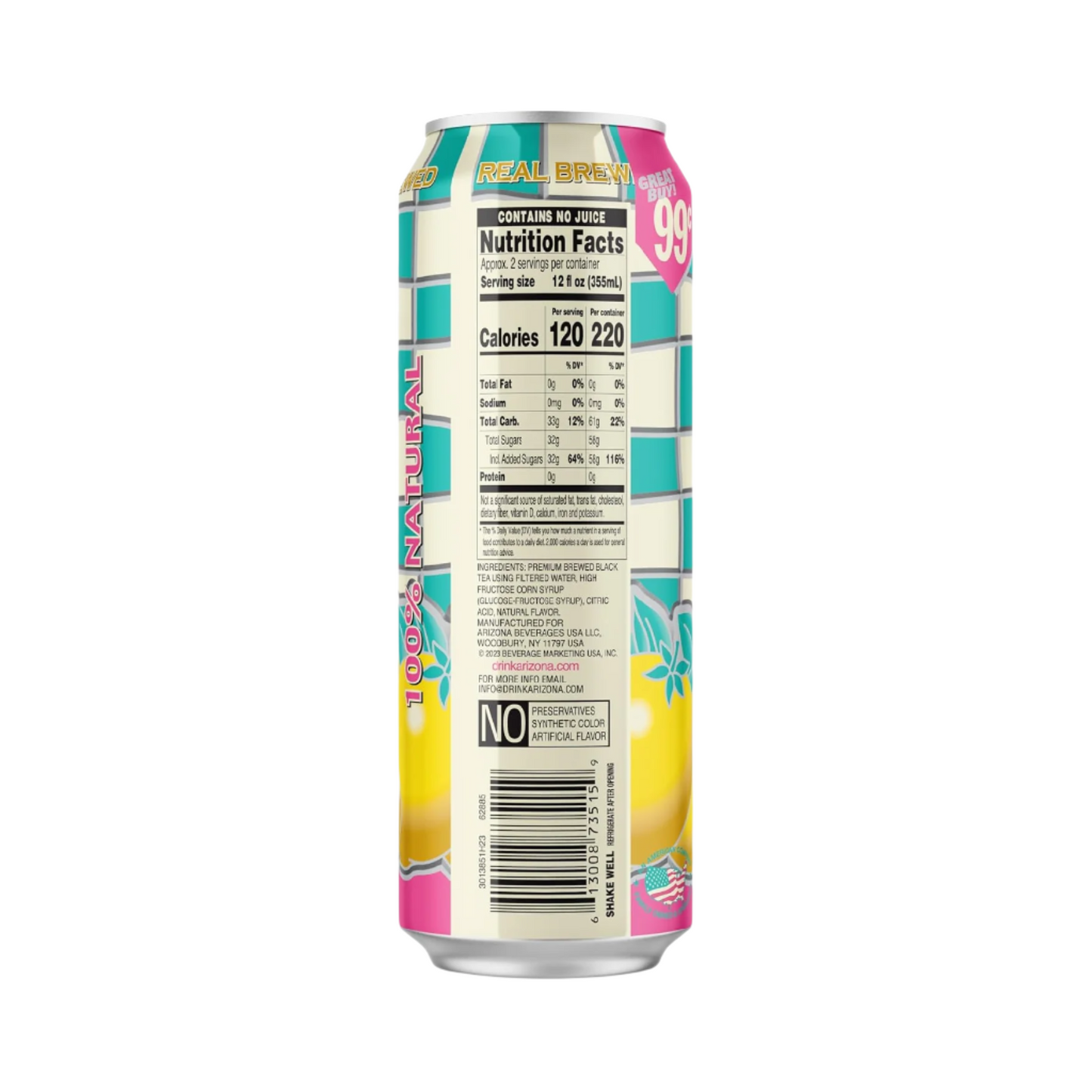 AriZona Lemon Tea – 650 mL